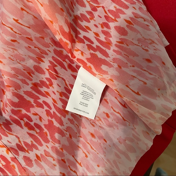 Cabi size 0 red retro 50’s blazer NWT - Picture 7 of 7